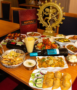 party celebration at indian restaurant in amsterdam east